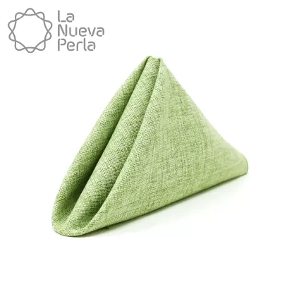 Servilleta Lino Ginebra 45x45 cm Verde Aguacate