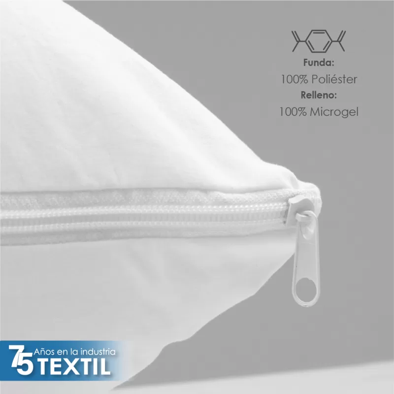 Almohada Confort Suave King Size 1.70 kg