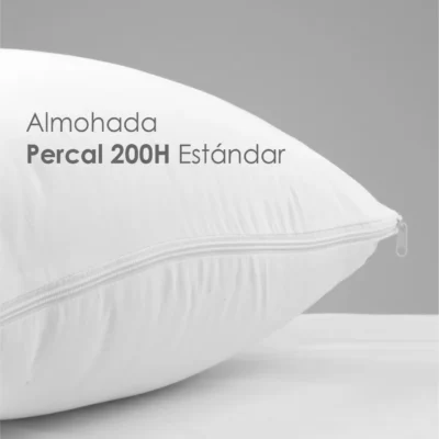 Almohada Percal 200H Blanco 800 grs: imagen 3