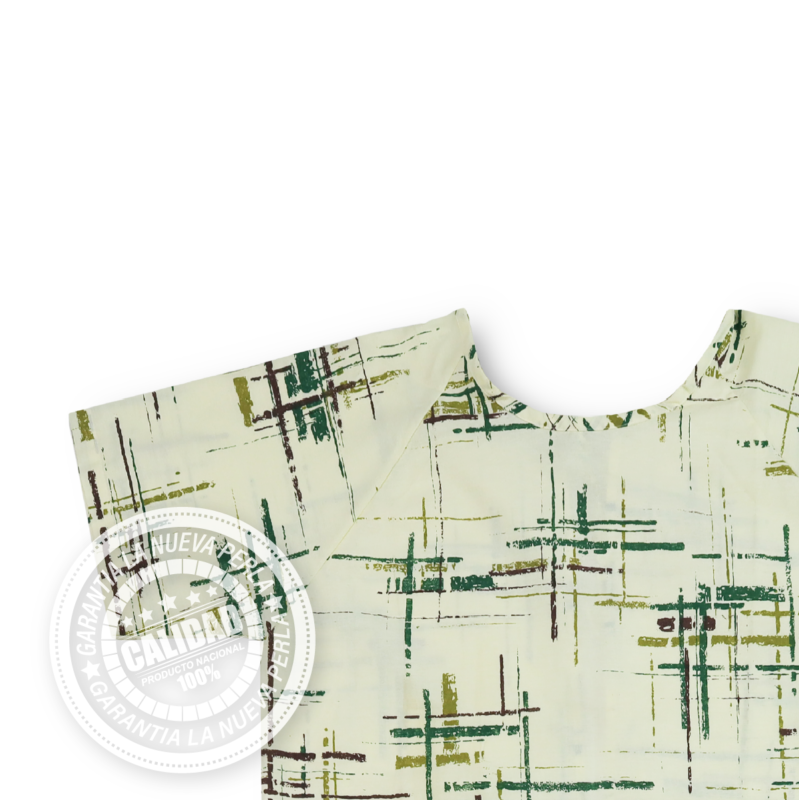 Bata de paciente Manchester Camuflaje Verde