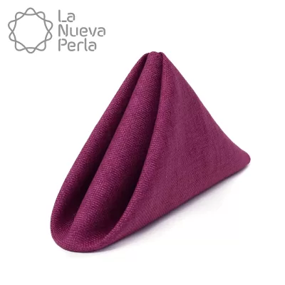 Servilleta Lino Ginebra 45x45 cm Bugambilia
