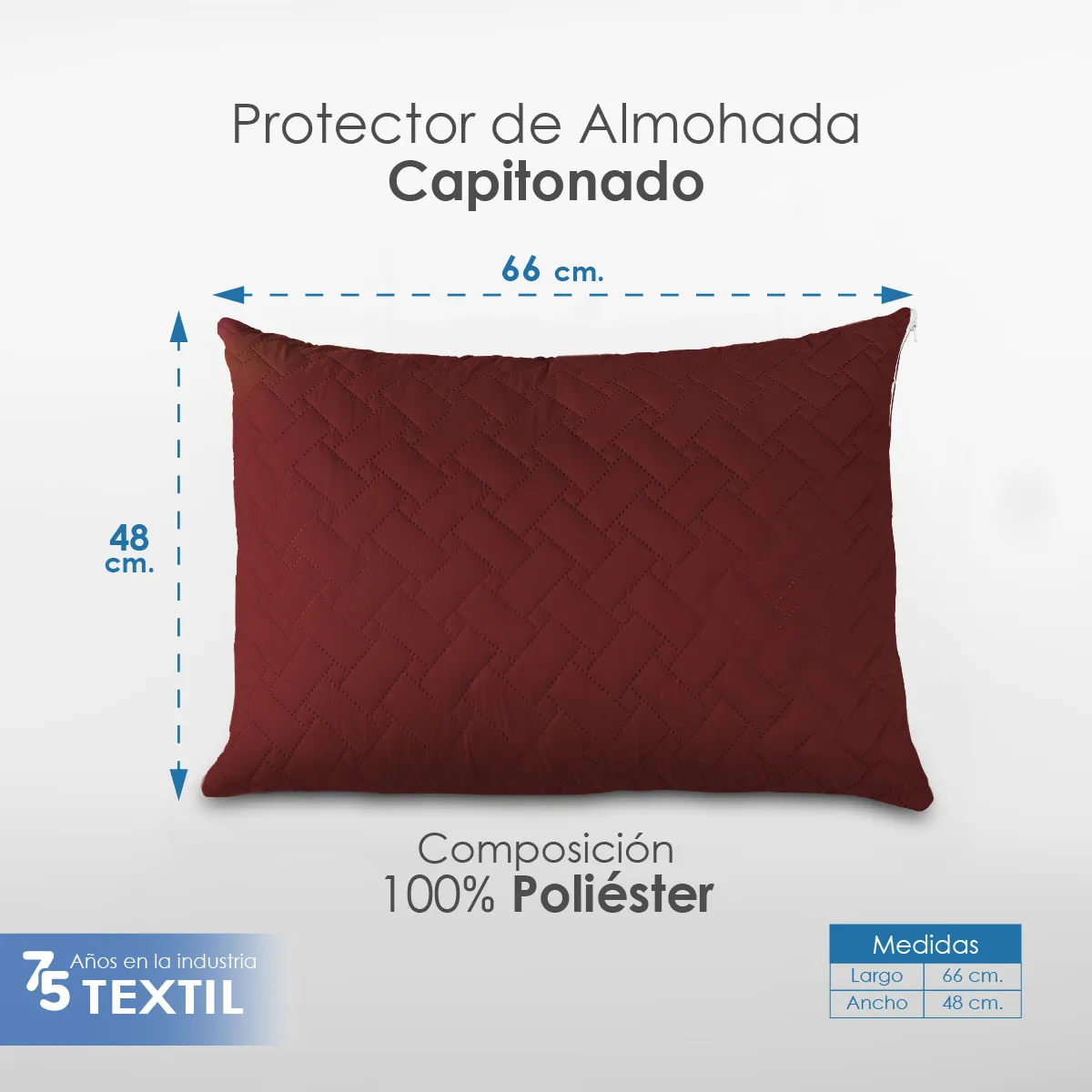 Protector de Almohada Capitonado colores: imagen 2