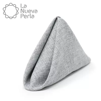 Servilleta Lino Ginebra 45x45 cm Gris Perla