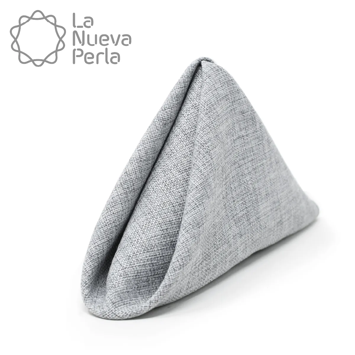 Servilleta Lino Ginebra 45x45 cm Gris Perla: imagen 1