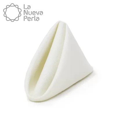 Servilleta Lino Ginebra 45x45 cm Hueso