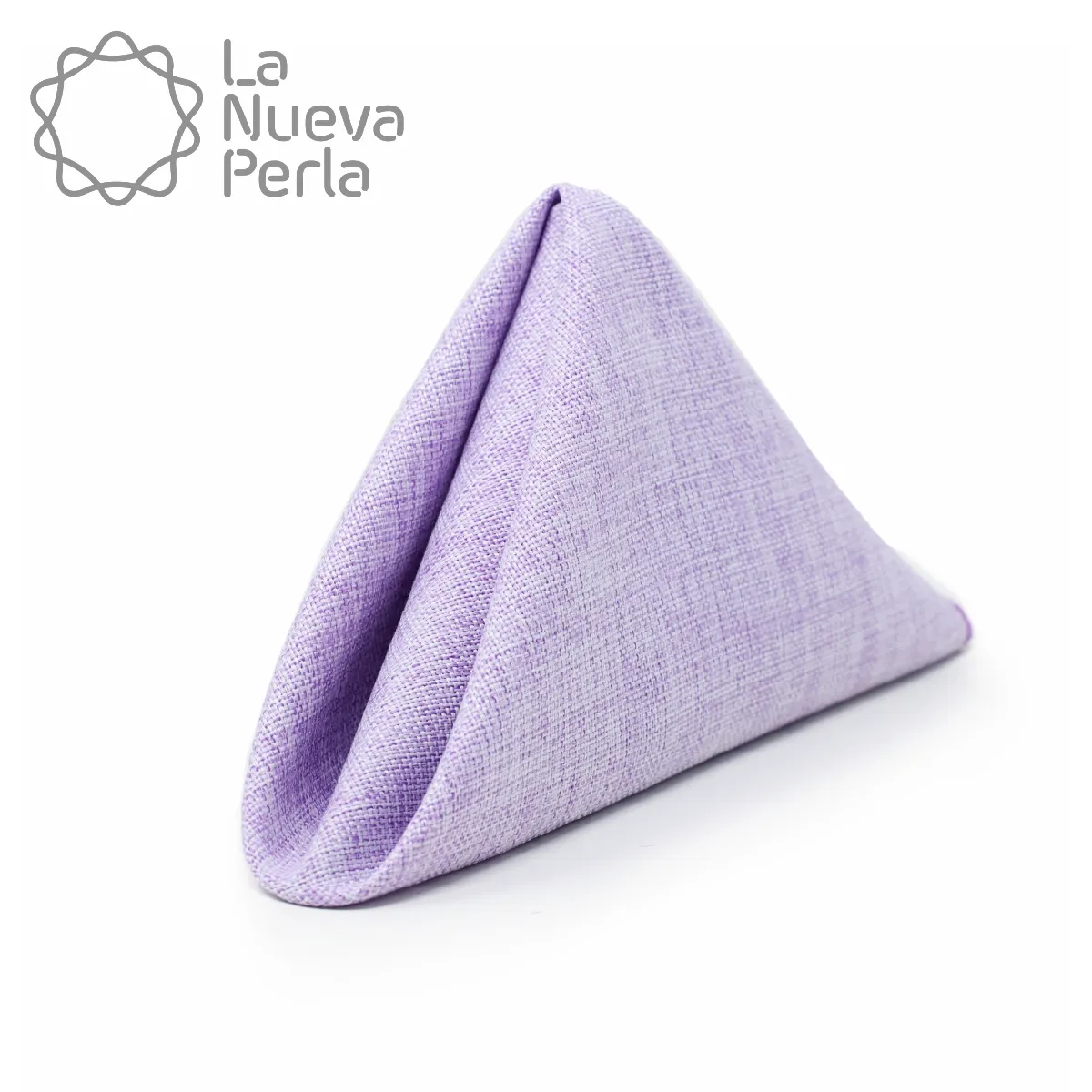 Servilleta Lino Ginebra 45x45 cm Lila: imagen 1