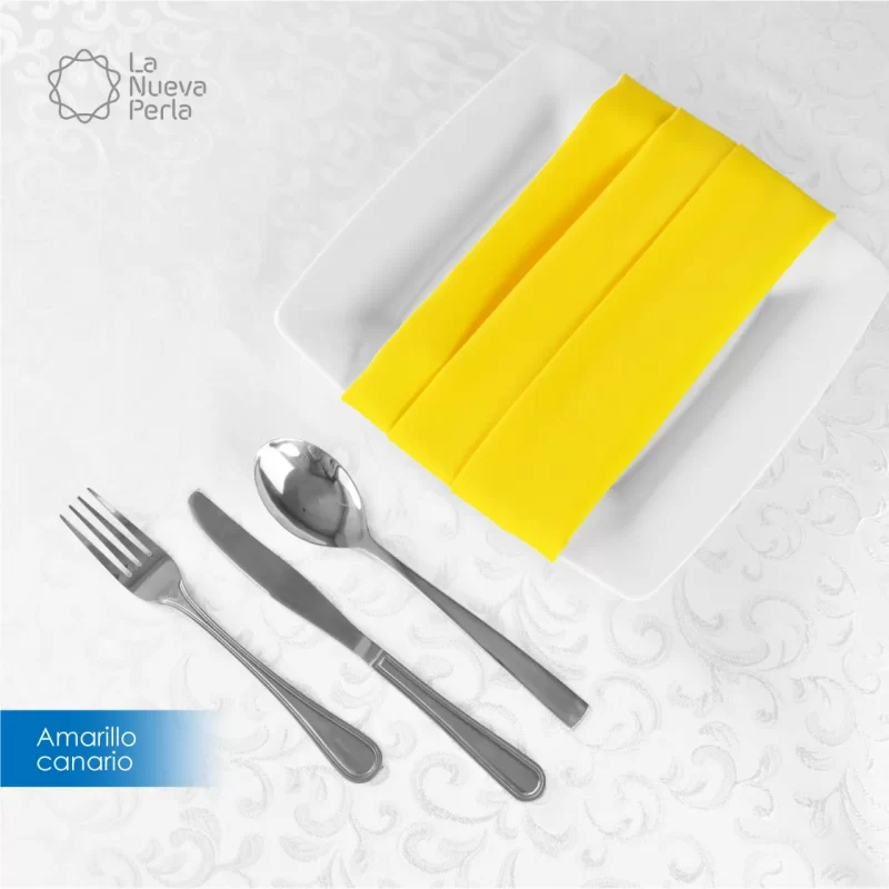 Servilleta Tergal Liverpool 45x45 cm Amarillo Canario