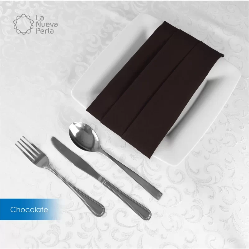 Servilleta Tergal Liverpool 45x45 cm Chocolate
