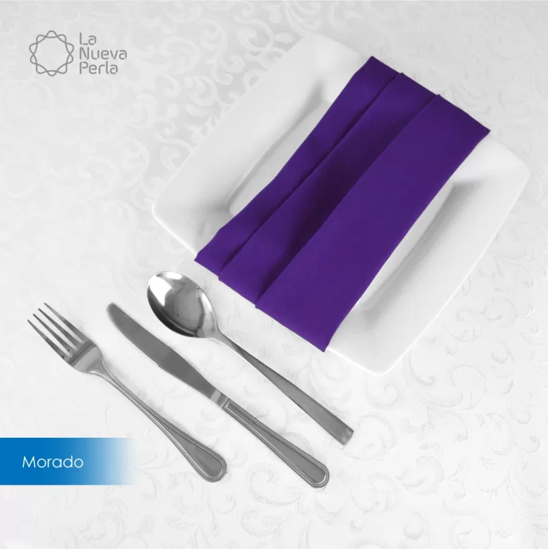 Servilleta Tergal Liverpool 45x45 cm Morado