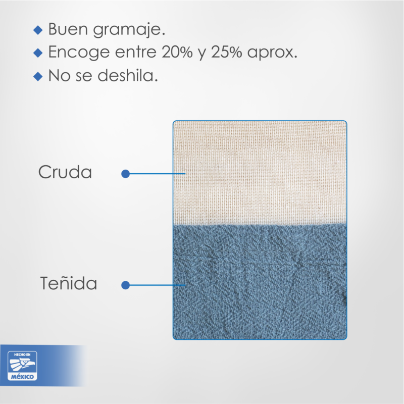 Manta Yute 1.80 M ancho Crudo