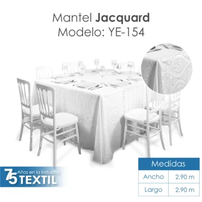 Mantel Yackard Imperial  2.90 X 2.90 M YE-154: imagen 2