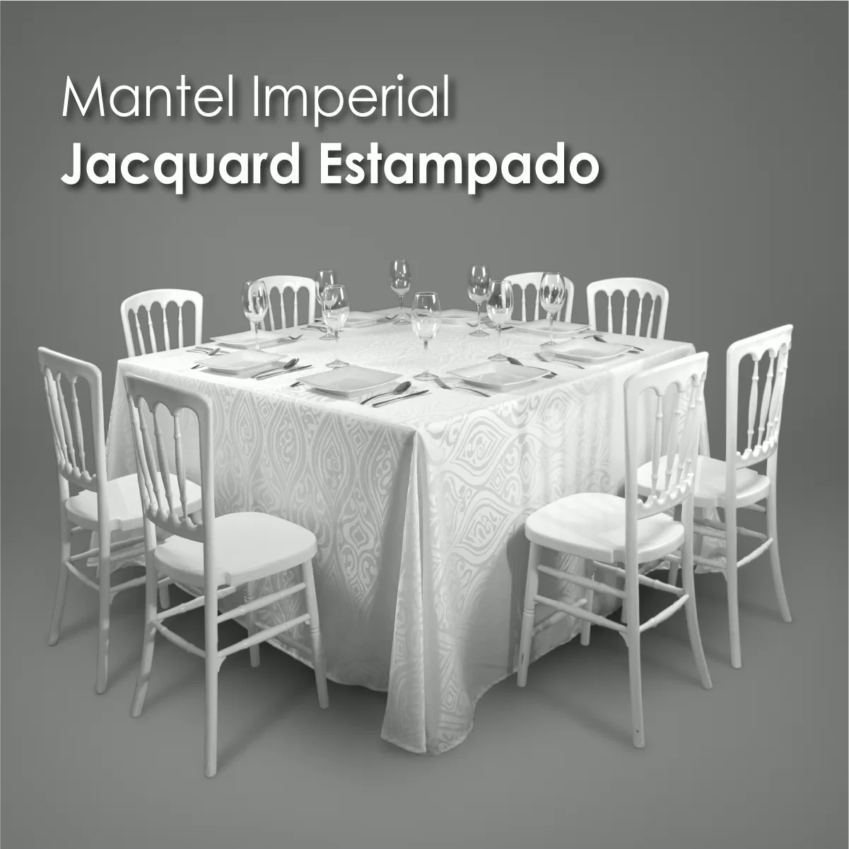 Mantel Yackard Imperial  2.90 X 2.90 M YE-154: imagen 5