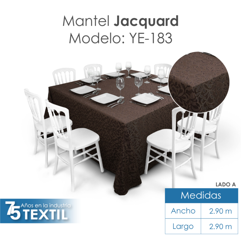 Mantel Yackard Imperial 2.90 X 2.90 M YE-183
