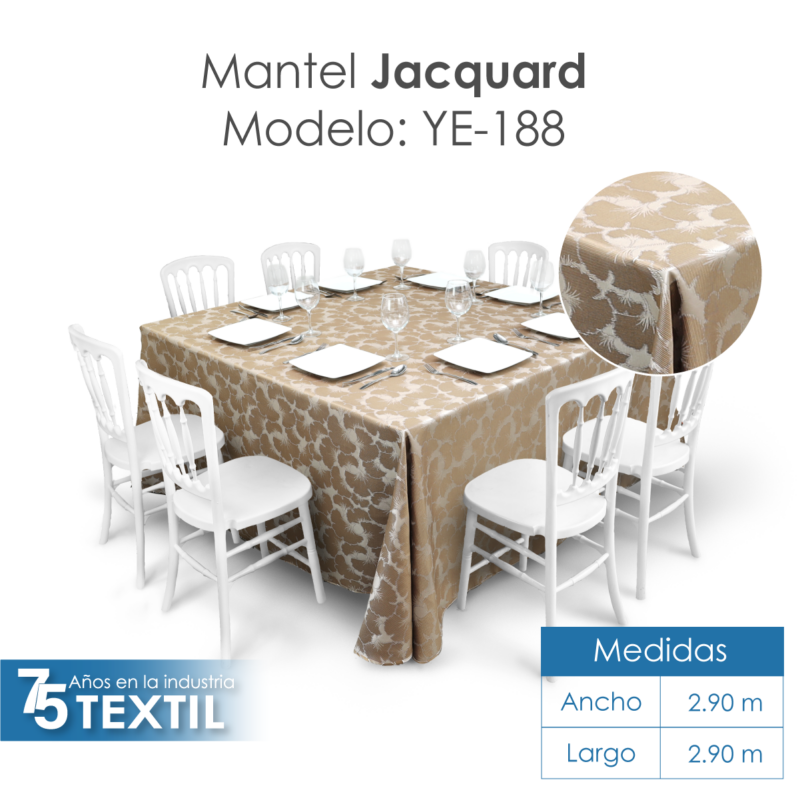Mantel Yackard Imperial 2.90 X 2.90 M YE-188