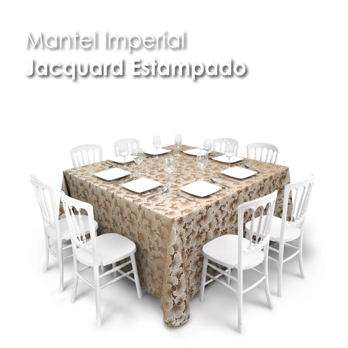 Mantel Yackard Imperial 2.90 X 2.90 M YE-188: imagen 7