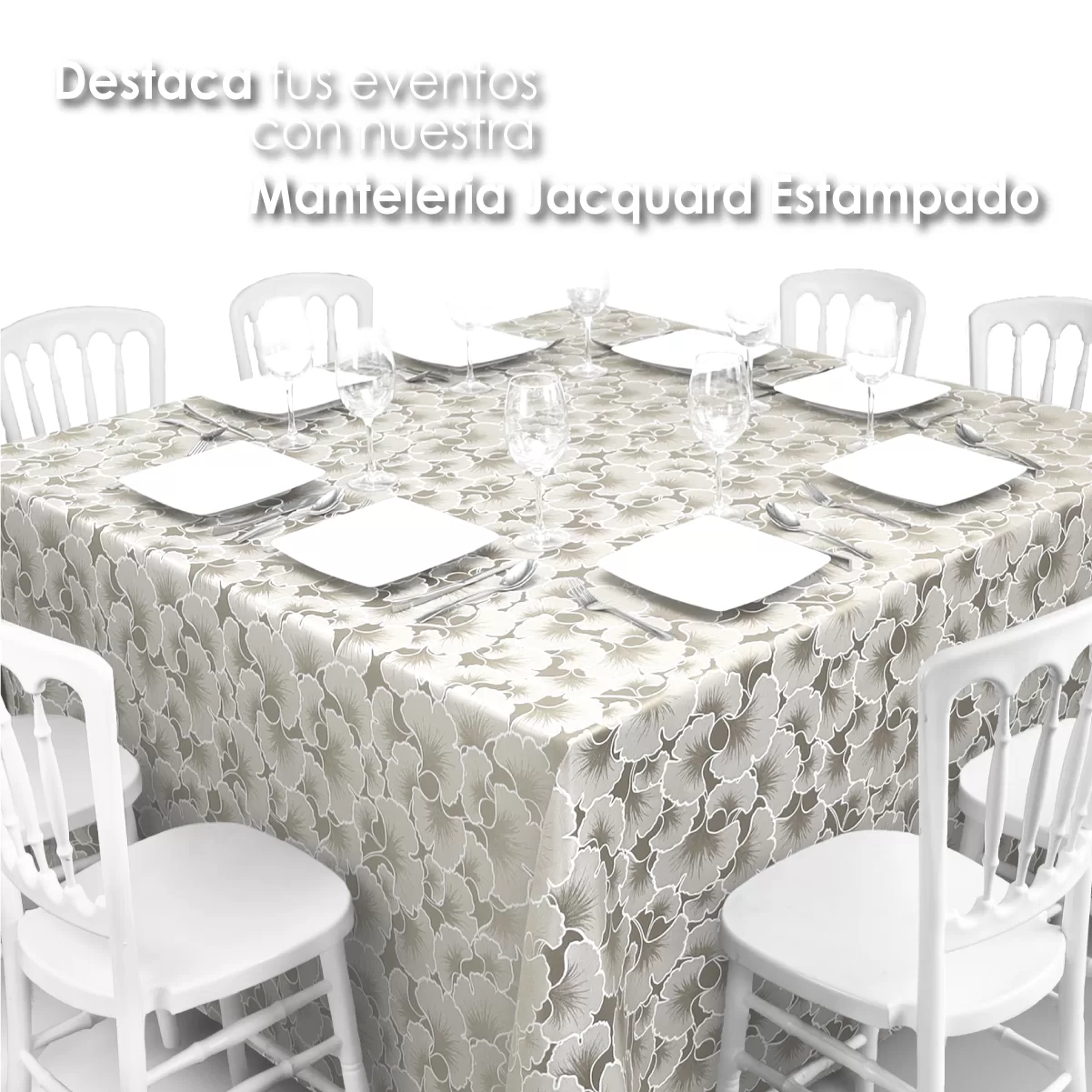 Mantel Yackard Imperial 2.90 X 2.90 M YE-189: imagen 3