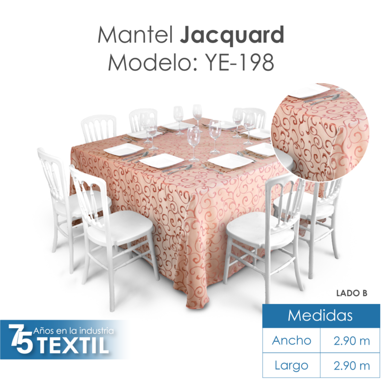 Mantel Yackard Imperial 2.90 X 2.90 M YE-198