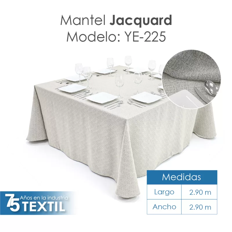 Mantel Yackard Imperial 2.90 X 2.90 M África YE-225