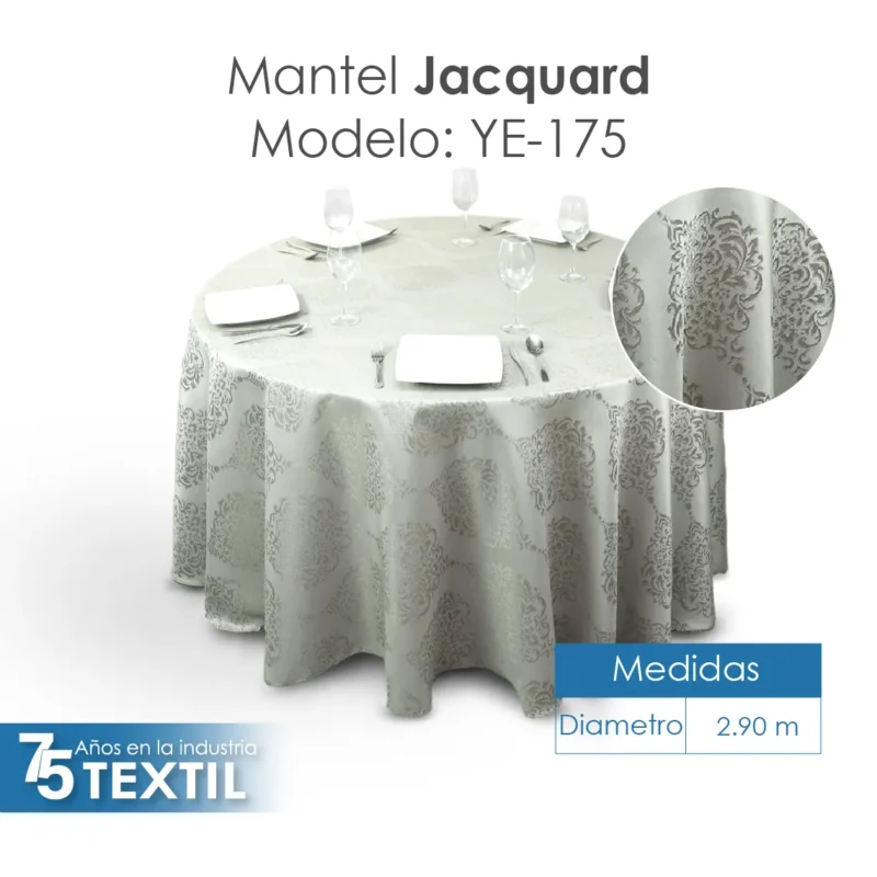 Mantel Yackard Redondo YE-175 KAKY