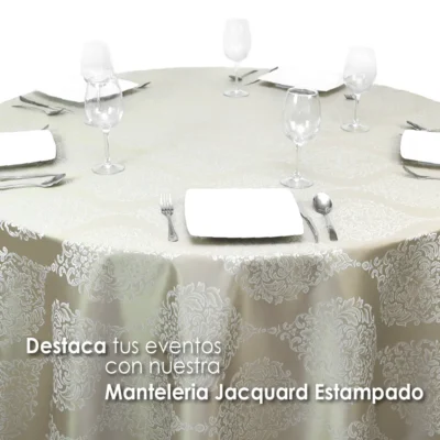 Mantel Yackard Redondo YE-175 KAKY: imagen 9