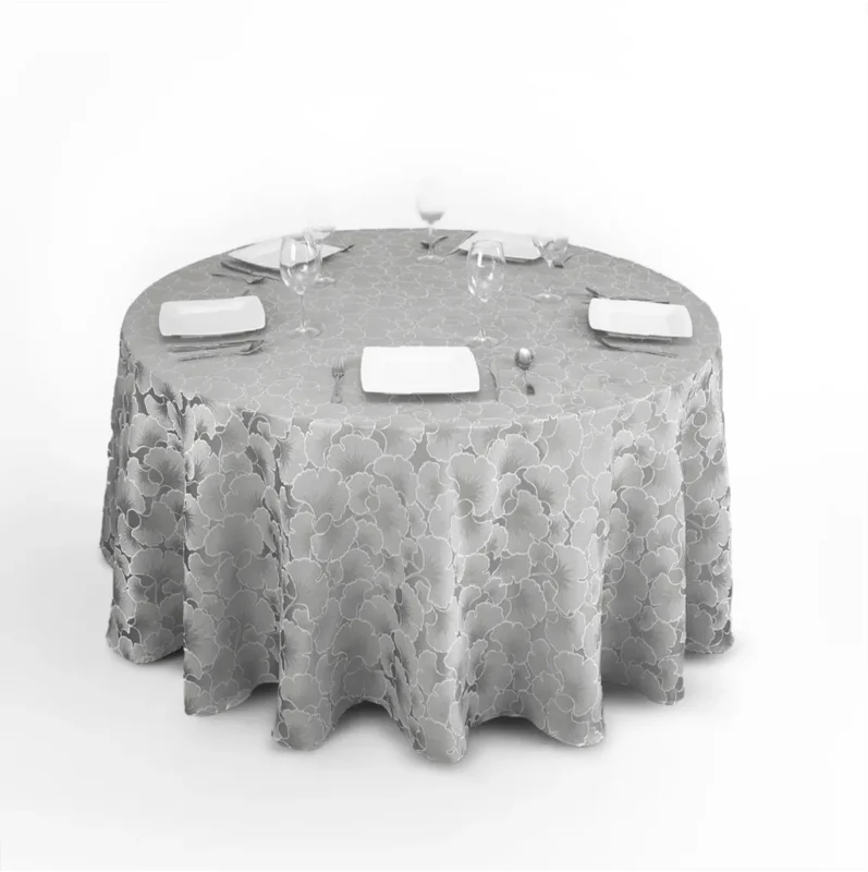 Mantel Yackard Redondo YE-221 PLATA