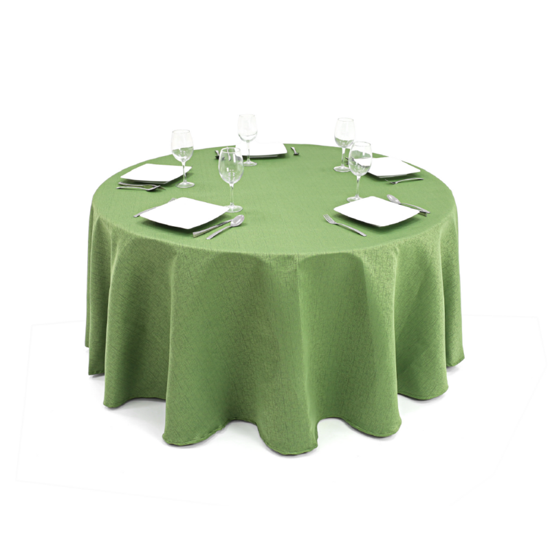 Mantel Yackard Redondo YE-232 VERDE AGUACATE