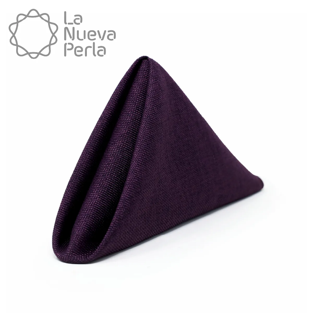Servilleta Lino Ginebra 45x45 cm Uva: imagen 1