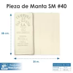 manta san martín cruda #40