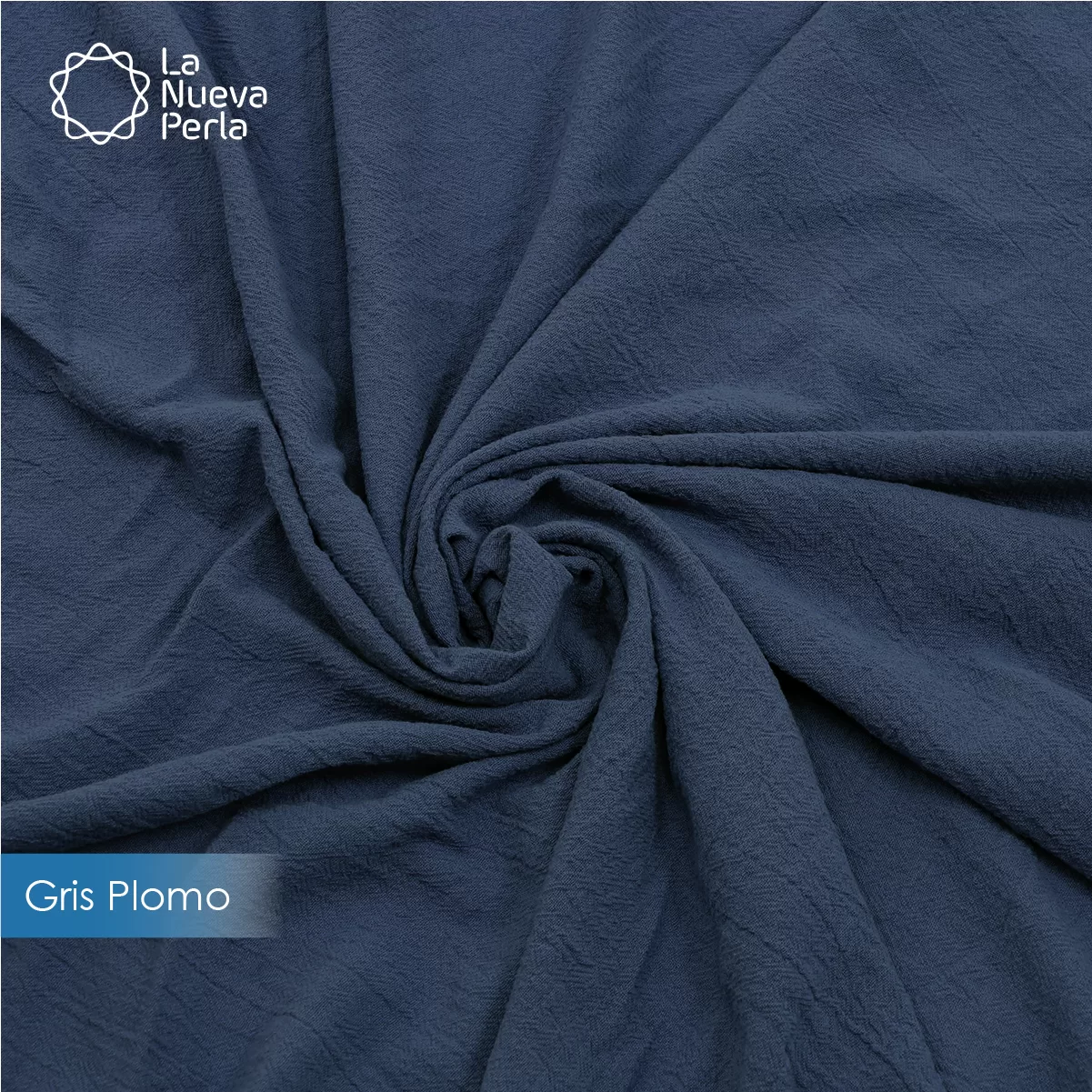 Manta Artesanal 1.90 M ancho Gris Plomo: imagen 1