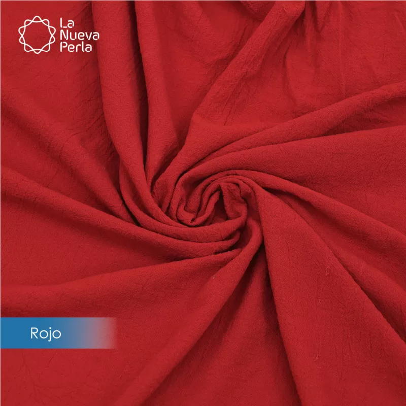 Manta Artesanal 1.90 M ancho Rojo