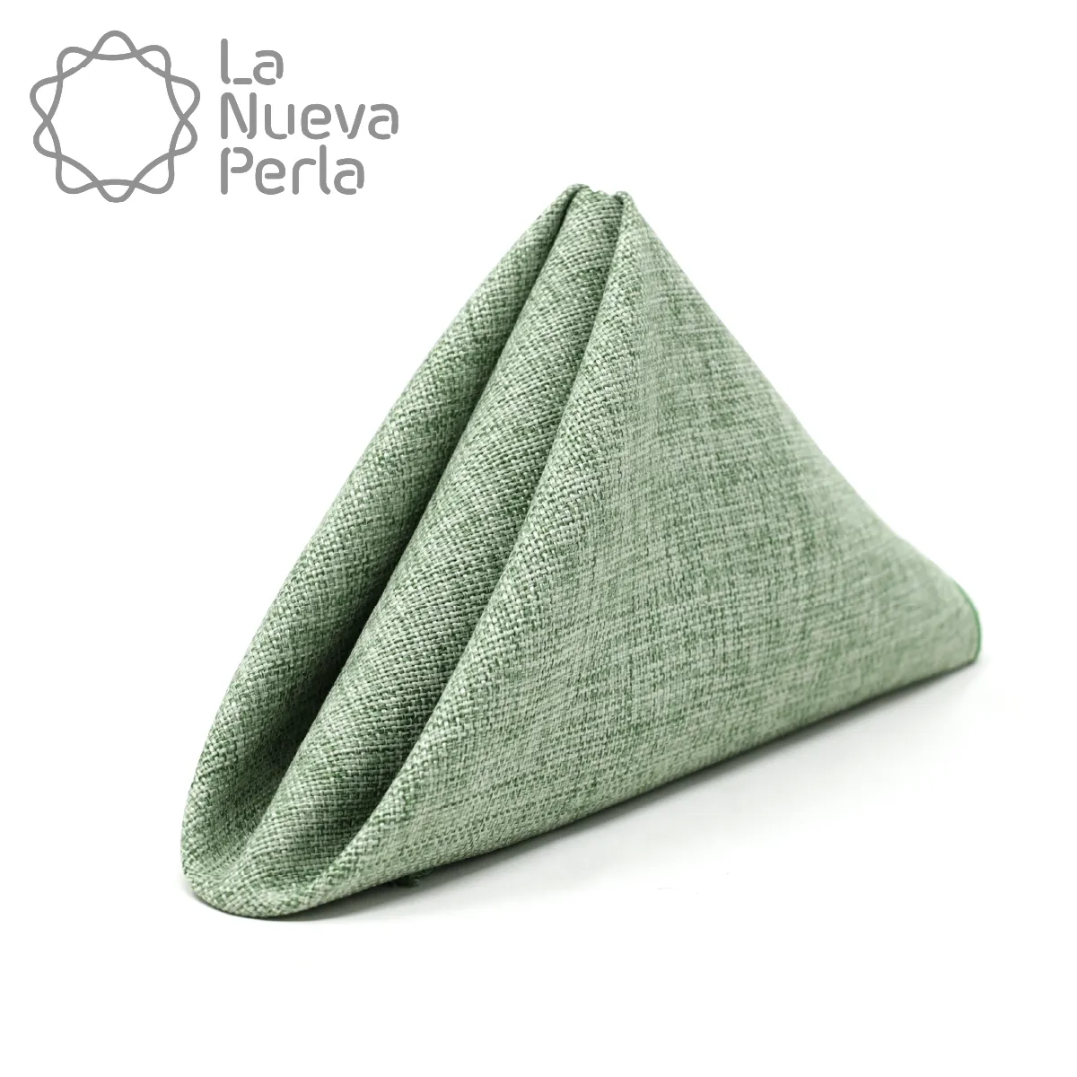 Servilleta Lino Ginebra 45x45 cm Sage: imagen 1