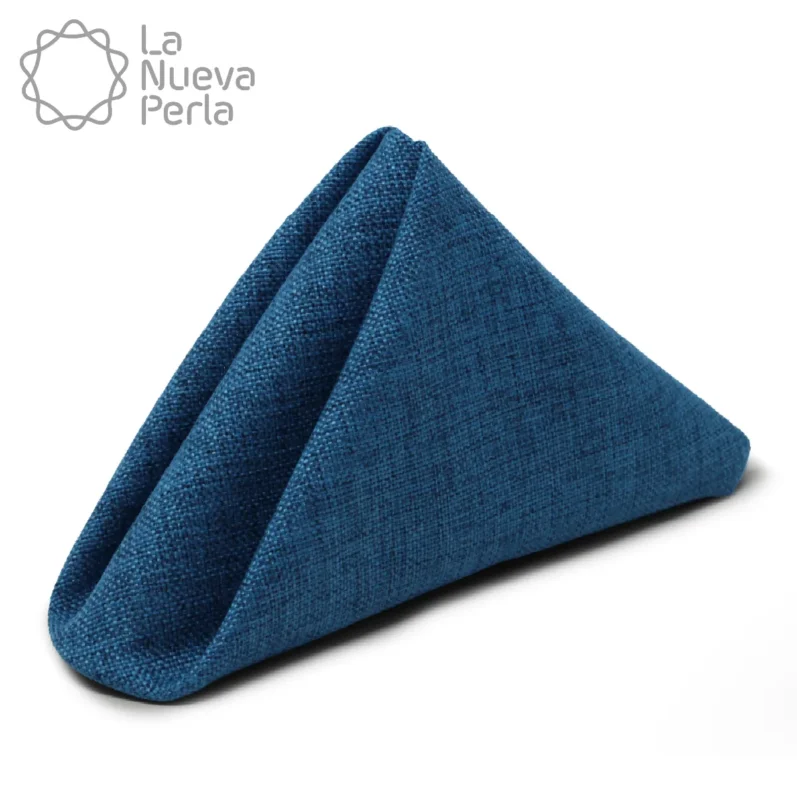 Servilleta Lino Ginebra 45x45 cm Azul Marino