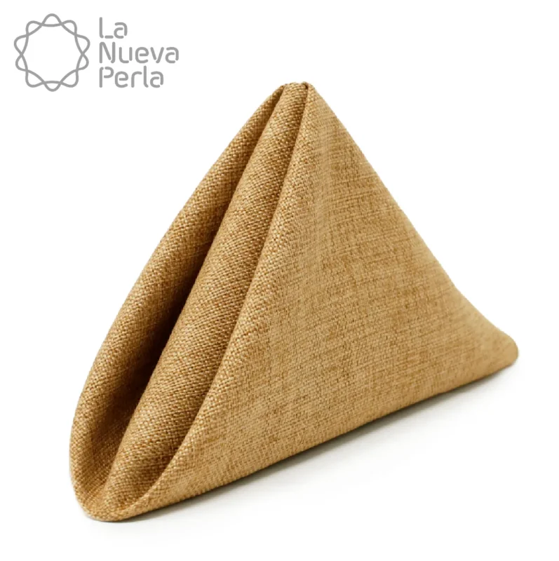 Servilleta Lino Ginebra 45x45 cm Camello