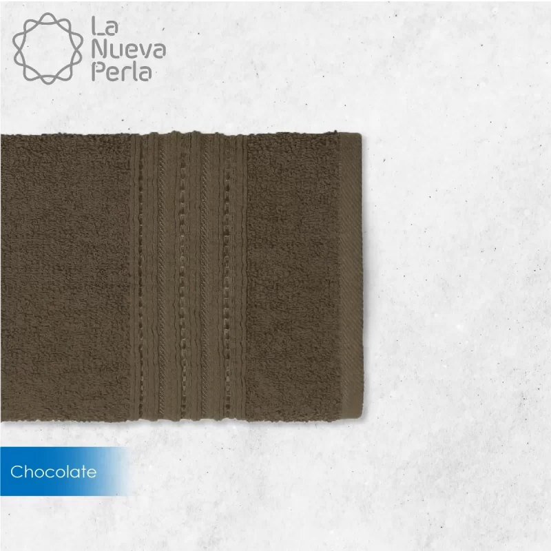 Toalla Fiore Pullman Chocolate 60 x 40 cm 110g