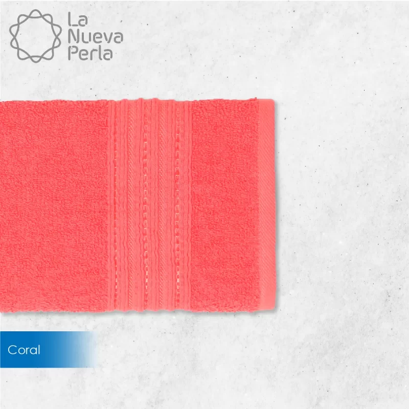 Toalla Fiore Pullman Coral 60 x 40 cm 110g