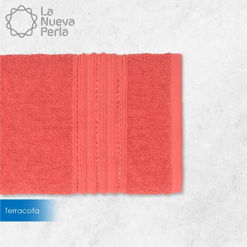 Toalla Fiore Pullman Terracota 60 x 40 cm 110g