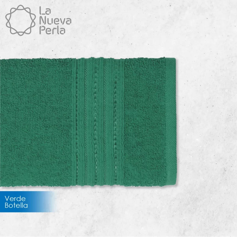 Toalla Fiore Pullman Verde Botella 60 x 40 cm 110g