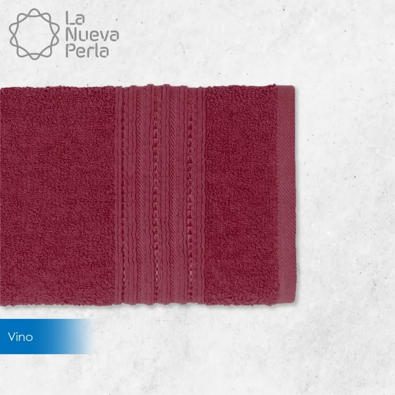 Toalla Fiore Pullman Vino 60 x 40 cm 110g