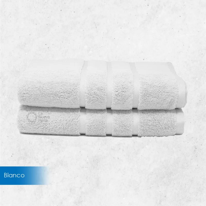 Toalla Microfibra Medio Baño Blanco