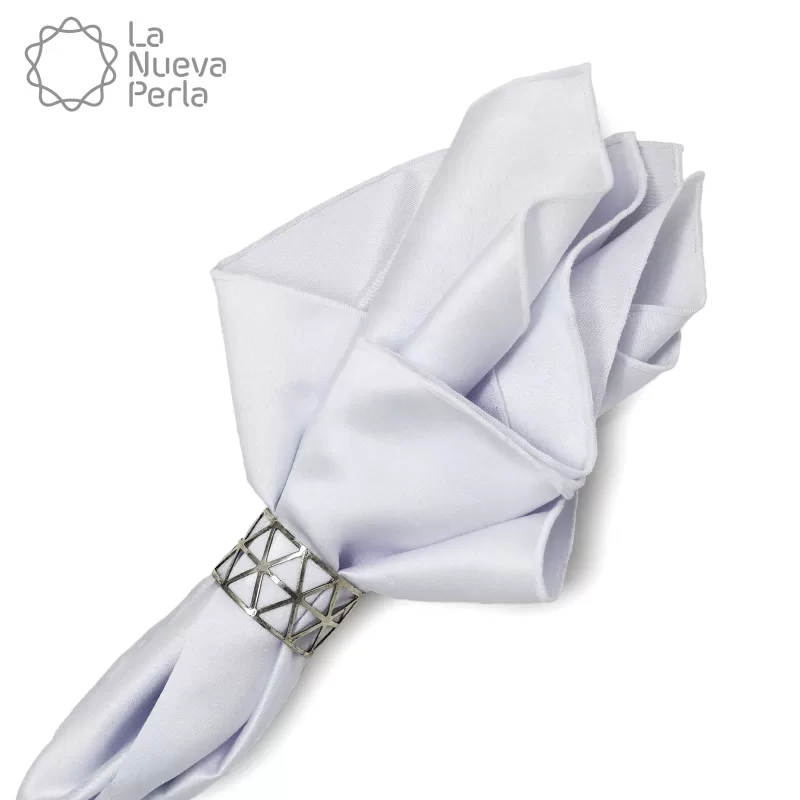 Servilleta Yackard Liso 45x45 cm Blanco