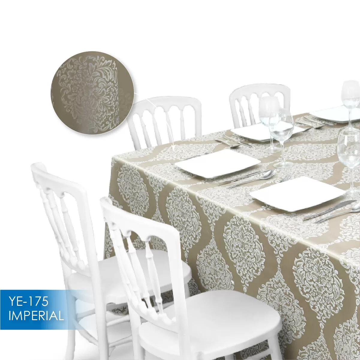 Mantel Yackard Imperial 2.90 X 2.90 M YE-175: imagen 2