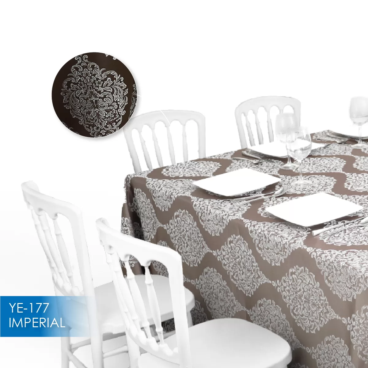 Mantel Yackard Imperial  2.90 X 2.90 M YE-177: imagen 2
