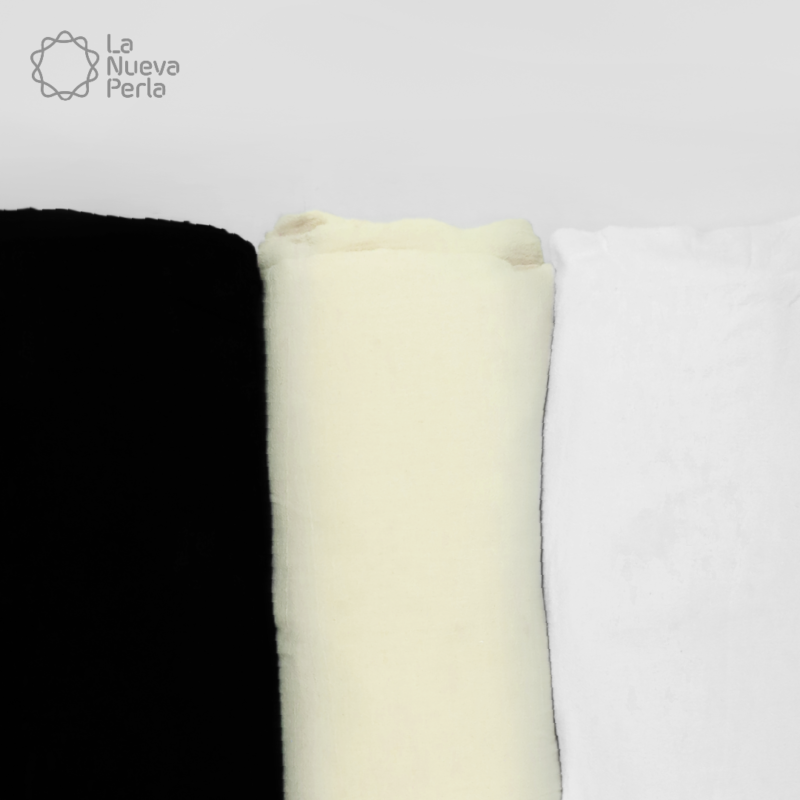 Yute Mérida 1.40 M ancho Blanco