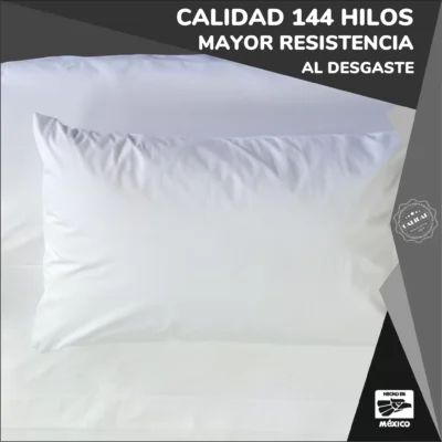 Funda de Almohada Percal 144H King Size: imagen 3