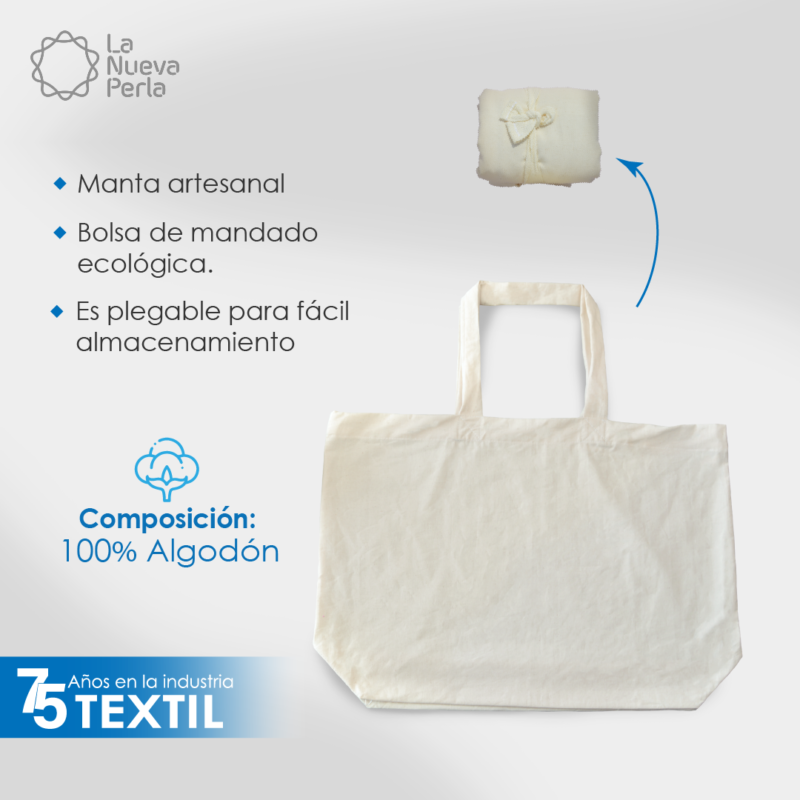 Bolsa de Manta 100% Algodón