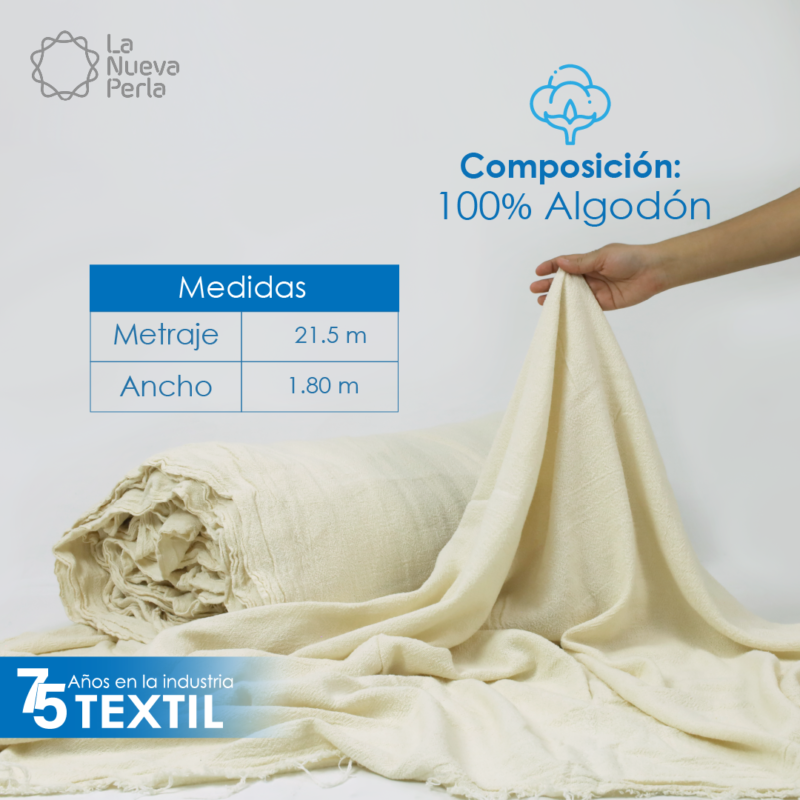 Manta San Martin 1.80 M ancho Lavada