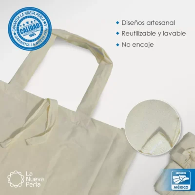 Bolsa de Manta 100% Algodón: imagen 3