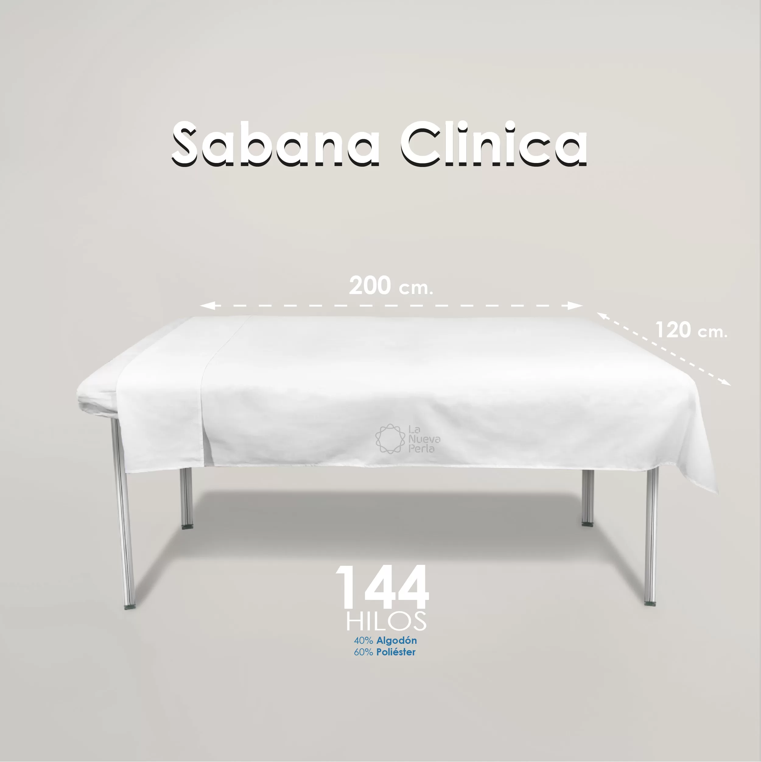 Sábana clínica 144H 120 x 200 cm: imagen 1