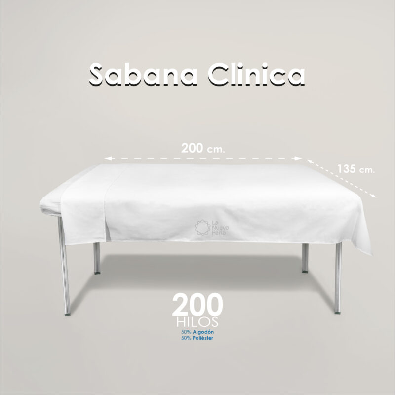 Sábana clínica 200H 135 x 200 cm