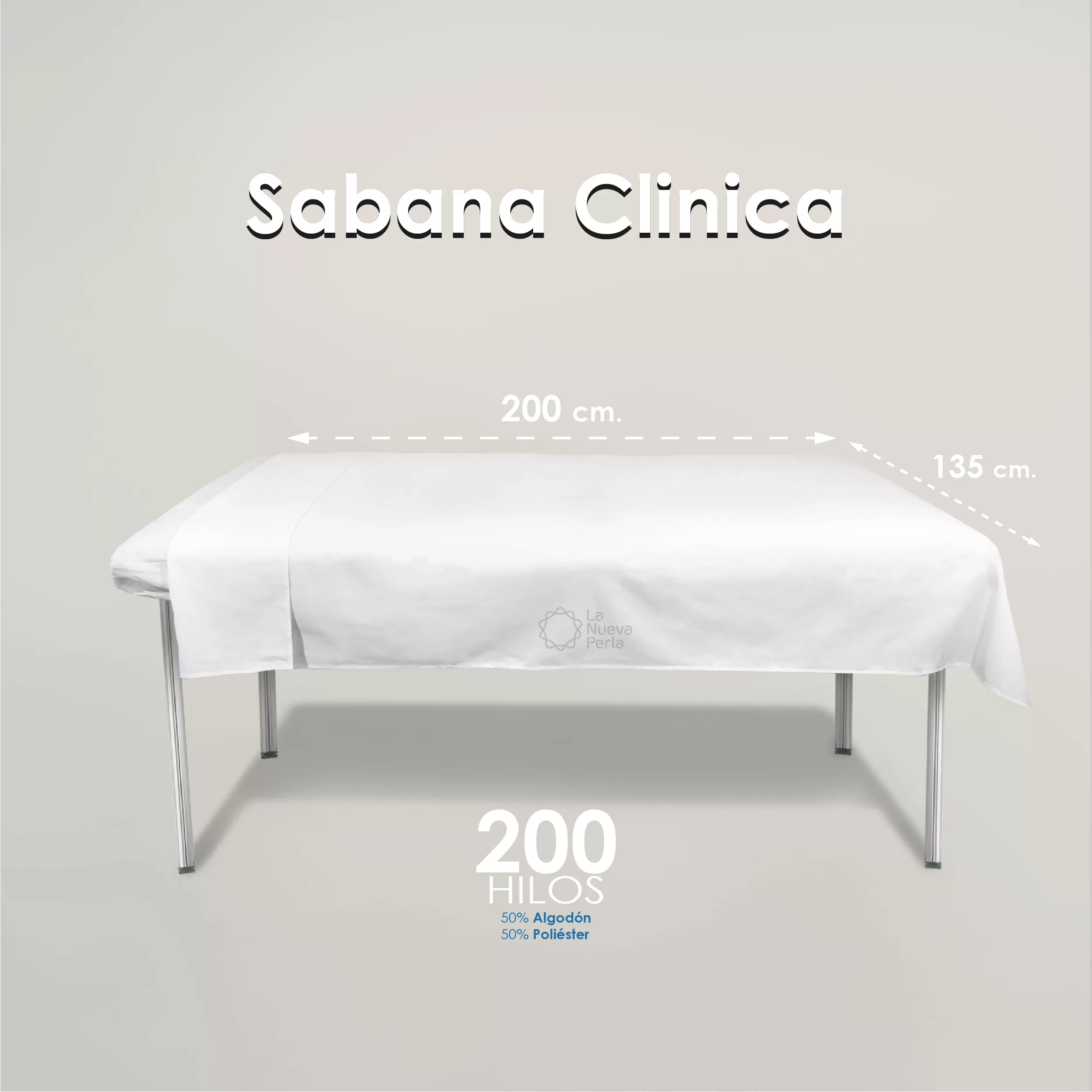 Sábana clínica 200H 135 x 200 cm: imagen 1